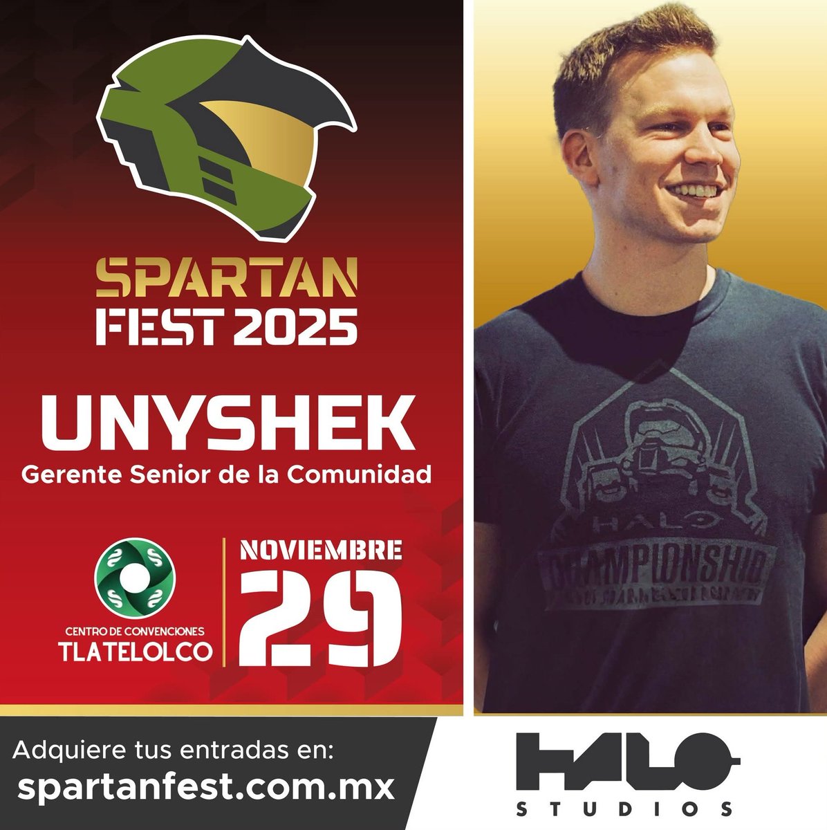 🔥 <a href="/Unyshek/">John Junyszek</a> 🫡, presente en Spartan Fest 2025 🇲🇽

Adquiere tus boletos:
🎟️ spartanfest.com.mx