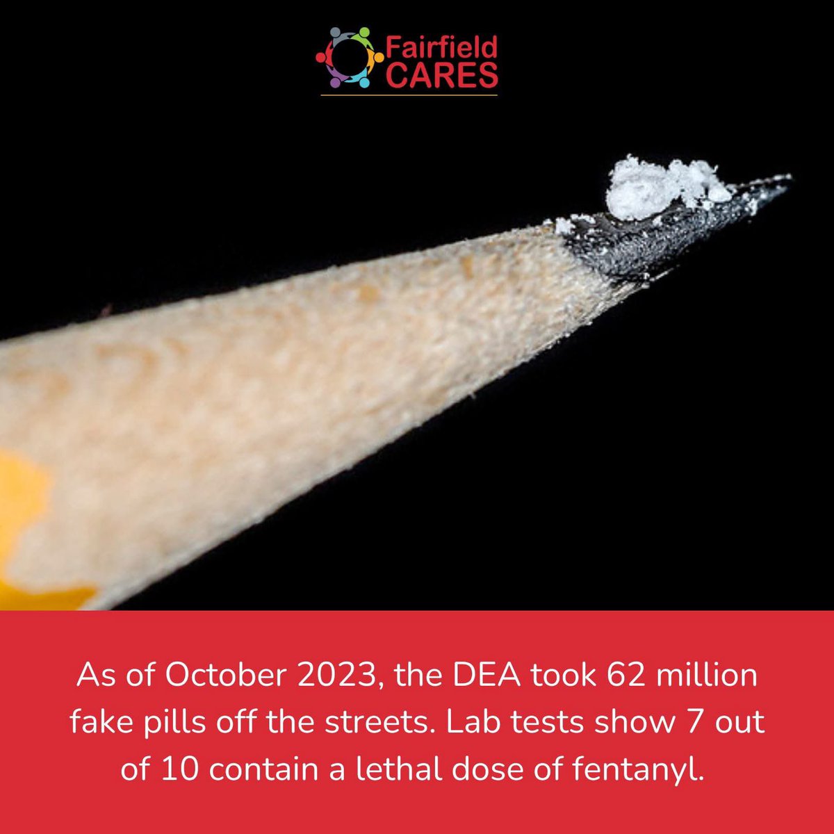 FairfieldCARES's tweet image. These aren&apos;t what they seem. They look like prescription pills, but they&apos;re deadly. The best protection? Honest conversations. Talk to your kids now. Let them know that even one pill, from a friend, at a party, bought online - can be fatal. 
1/2