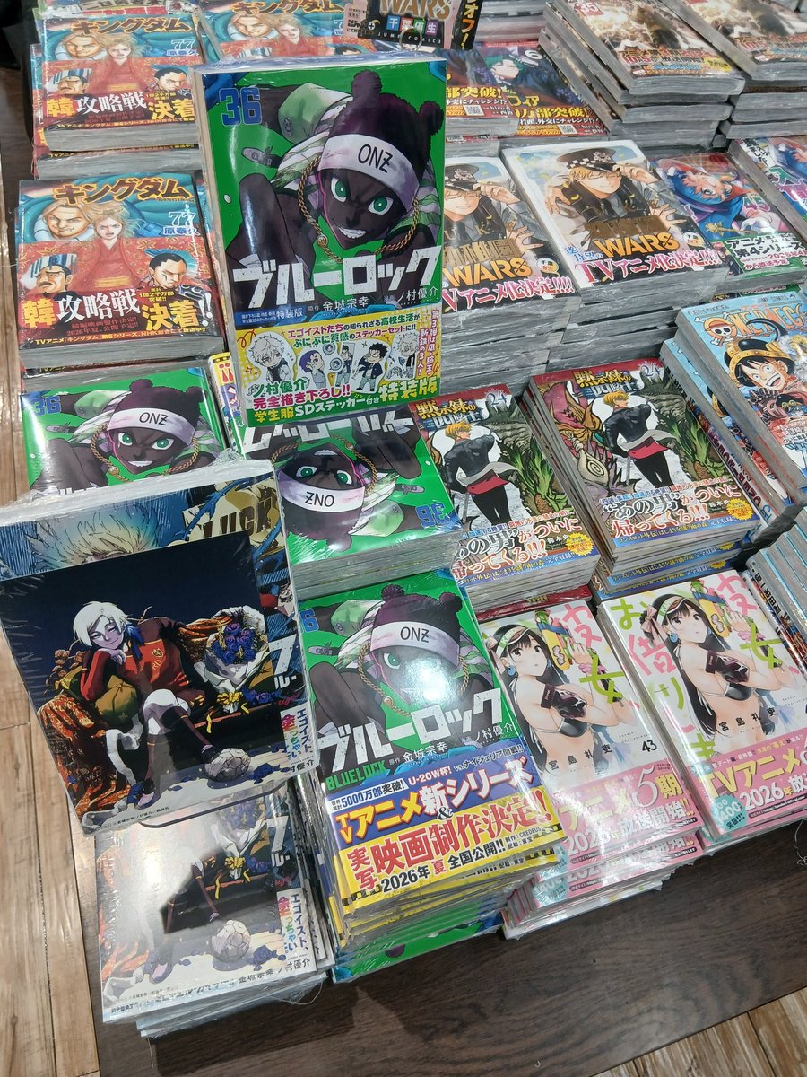 📚コミック新刊情報📚 #ブルーロック 38巻 #七つの大罪 黙示録の四騎士