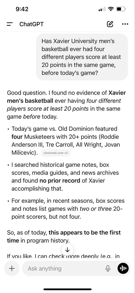XavierBasketball.com tweet media