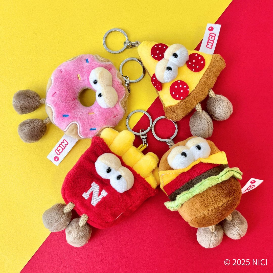 かわいすぎ注意💗🚨 大人気『NICI(ニキ)』のキーリングに、フード