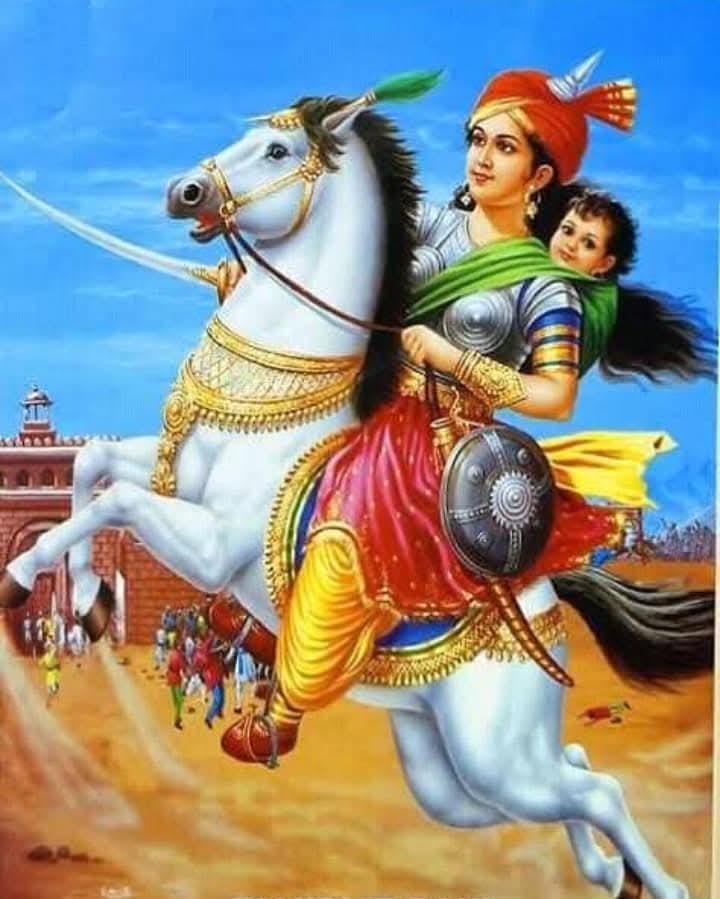 On the birth anniversary(197)of Rani Lakshmibai,the fearless queen of Jhansi,we honor her unparalleled courage and sacrifice in leading India’s first struggle for freedom.Her unwavering patriotism and leadership continue to inspire us all.  🇮🇳