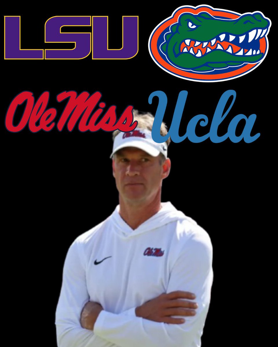 CfbSelect's tweet image. Which of the following schools do you think Lane Kiffin would get the most wins at next season?

Retweet and Reply with your thoughts!