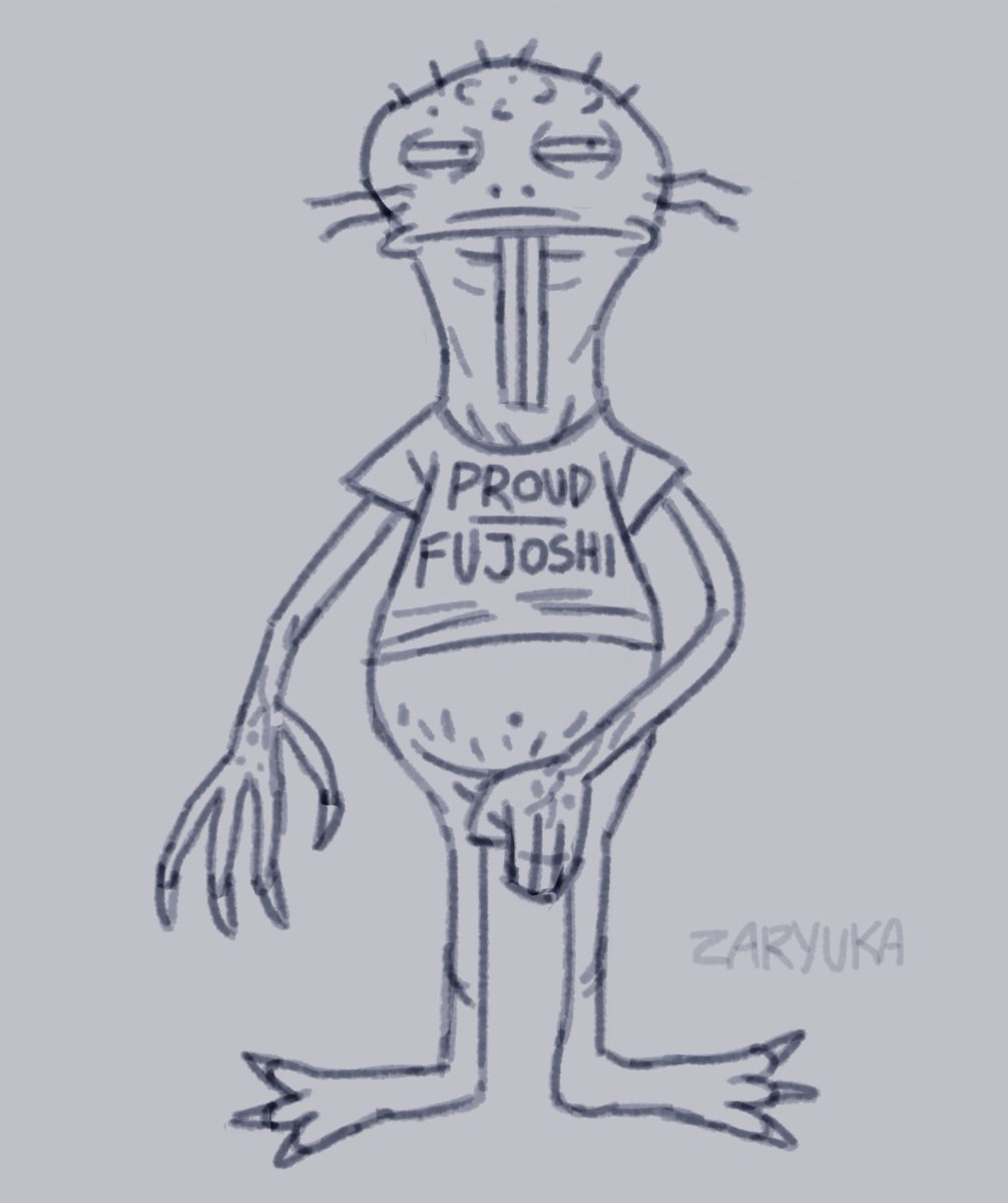 zaryukart's tweet image. quick doodle :p #smilingfriends #moleman