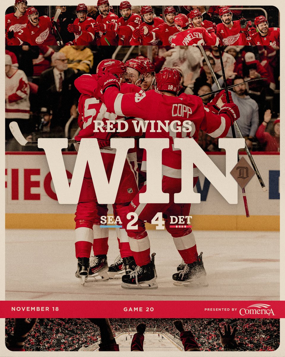 #REDWINGS WIN!!!! #LGRW