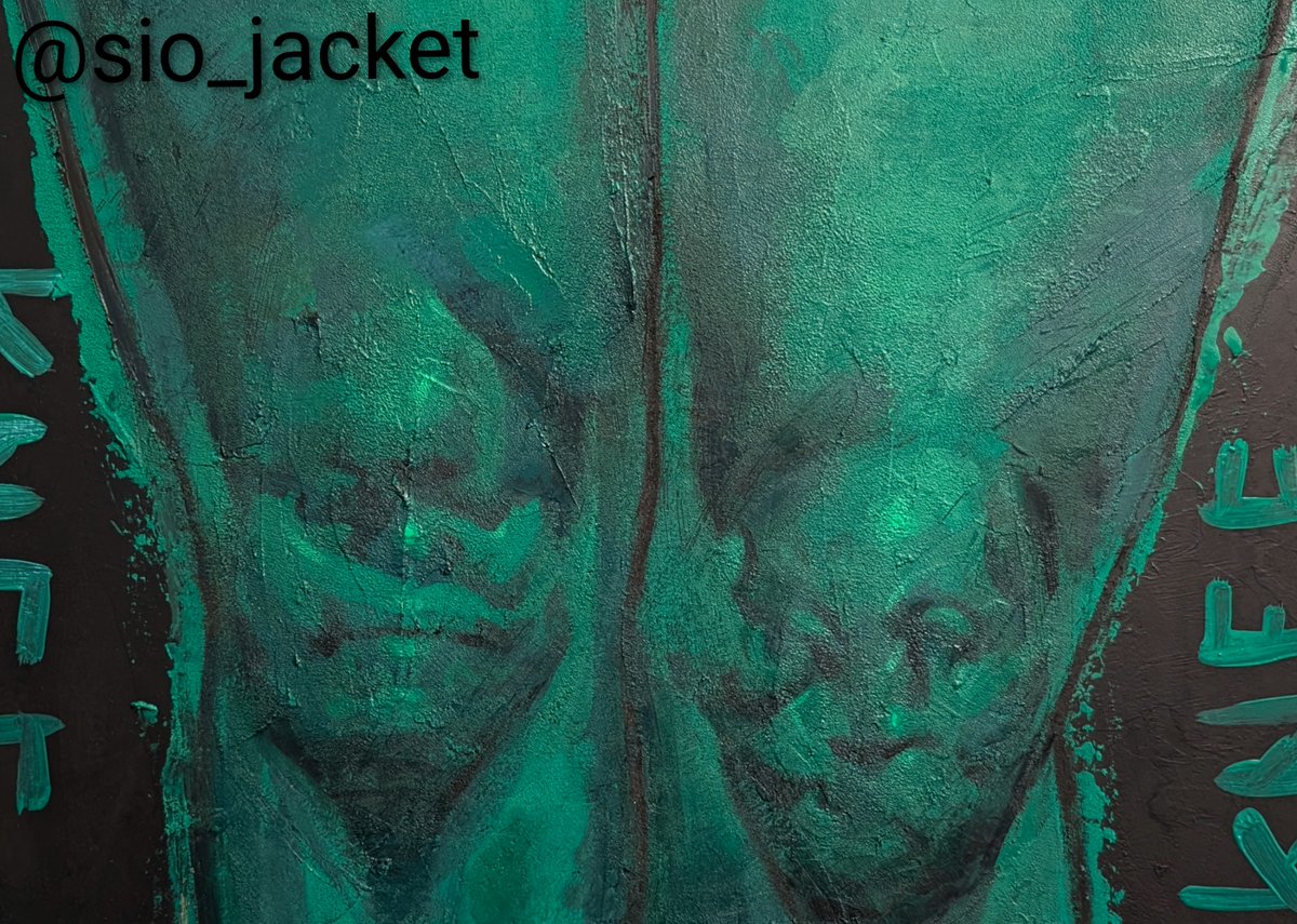 wip
地元の企画展のための制作
F10号アクリル絵具(部分)