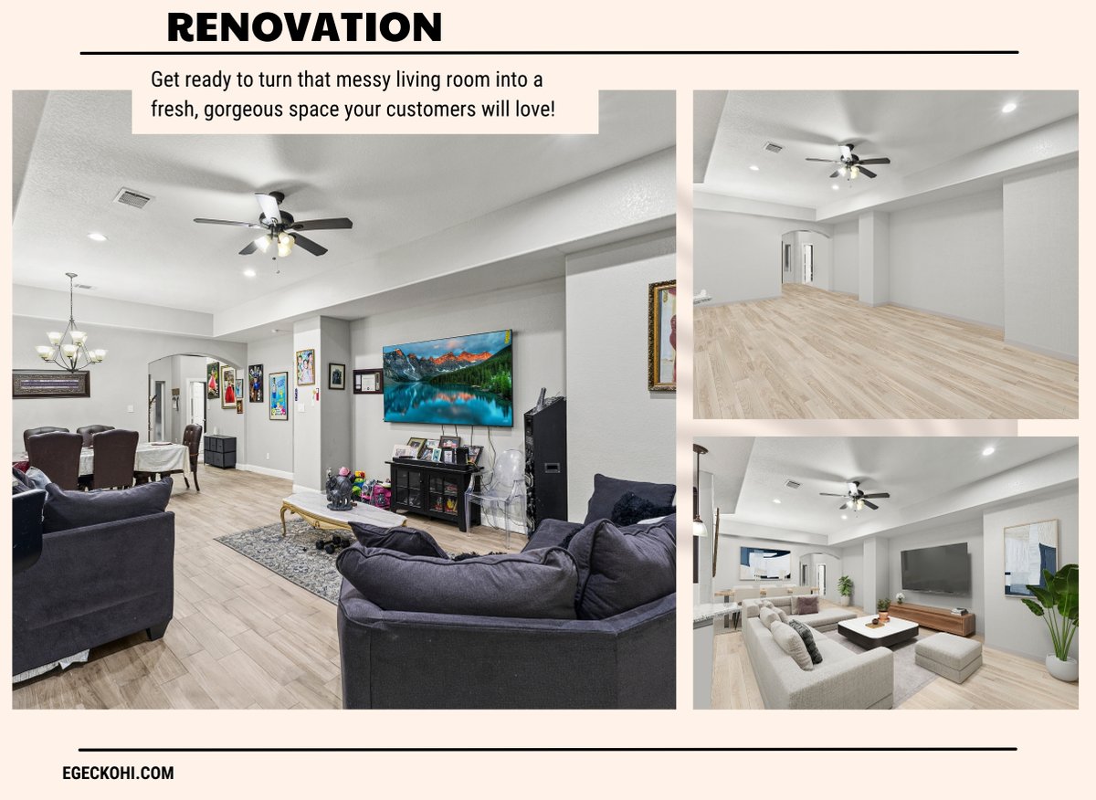 Egecko_Editing's tweet photo. Get ready to transform your messy living room into a fresh, gorgeous new space!
💠Email: contact@egeckohi.com
💠Website: https://t.co/666mKQJnzy

#egecko #egeckohi #egeckoteam #HDRblending #flashblending #realestatenews #realestatephotoediting #virtualstage #virtualtwilight https://t.co/MXqeIu37eE