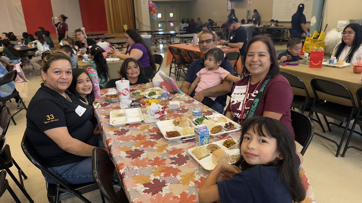 Thank you to all the parents who attended our Thanksgiving luncheon. We are grateful for the opportunity to come together and share a meaningful meal as a school community this week. <a href="/BonnerElemHISD/">Bonner ES HISD</a>  🦃🍁🍂🍃