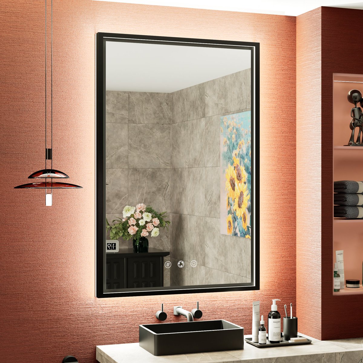 JSneijder2024's tweet image. Peak bathroom luxury! 💎
🔦 Front/Back LEDs: Flattering glow
🌈 Triple Mood Lights: Your pick
🔆 Dimmer Function: Energy-efficient
☁️ Demist Power: Never wait again
Grab it: amazon.com/dp/B0DMSQKVZW?…
#InteriorDesign #AmazonHome #Christmasgift