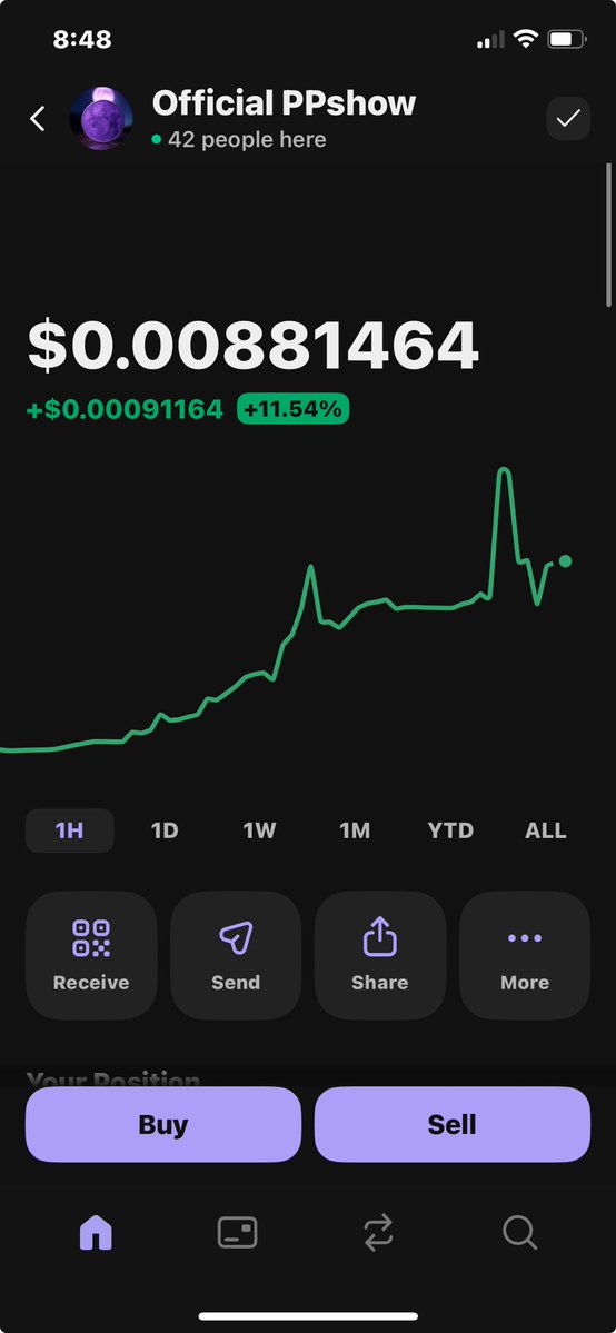 $PP will be the first coin to actually reach the moon on ⁦<a href="/moonshot/">Moonshot</a>⁩