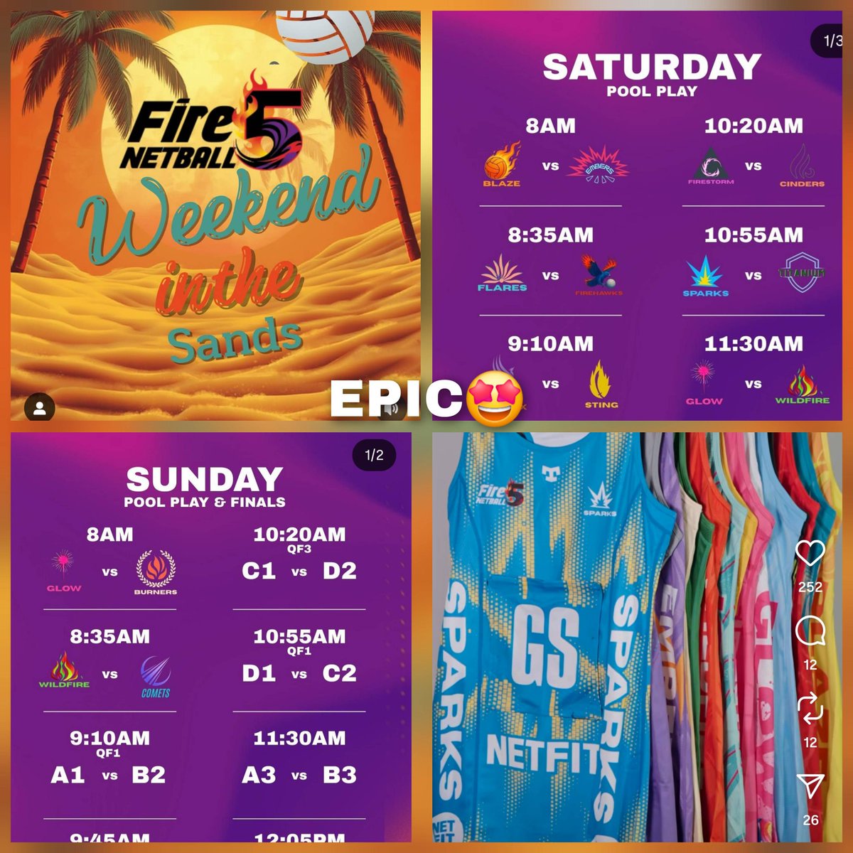 InTheChatTime's tweet image. @SuperNetball
 @ANZPremiership @footlocker
 @Nike The countdown to the #Fire5 is on!! instagram.com/reel/DRDfXN7Cb… 
😅🤏🏐🤏🏽🙃🤏🏻
🤗And the #CelticCup is on the horizon! instagram.com/reel/DRNJwO2Db…
And breathe 😅🏐🤗