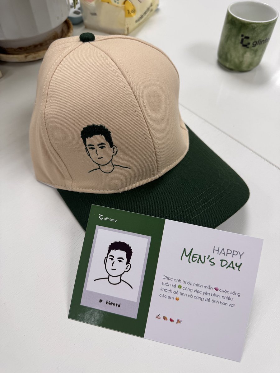 zozovp's tweet image. Thank you all my female team @glinteco 
A great and cute gift for #glintecomale 
#menday