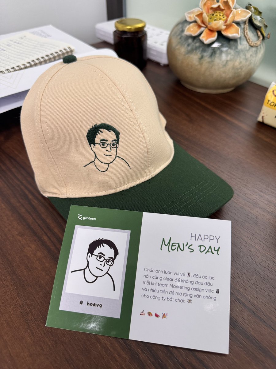 zozovp's tweet image. Thank you all my female team @glinteco 
A great and cute gift for #glintecomale 
#menday