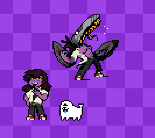 susie as denji (titi scare) #DELTARUNE #chainsawman