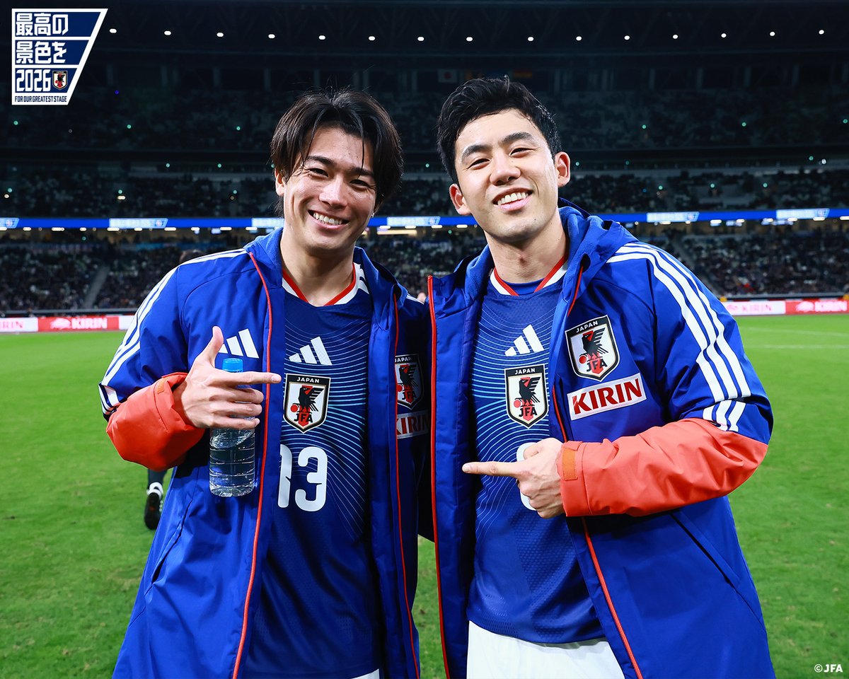 1️⃣3️⃣✖6️⃣ #最高の景色を #SAMURAIBLUE #jfa #daihyo