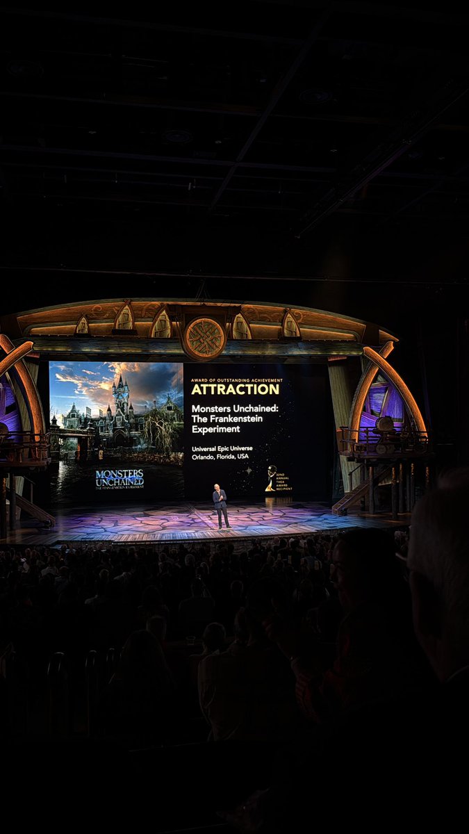 G_Prodigy's tweet image. BEST ATTRACTION: 2025 THEA AWARDS ANNOUNCEMENT