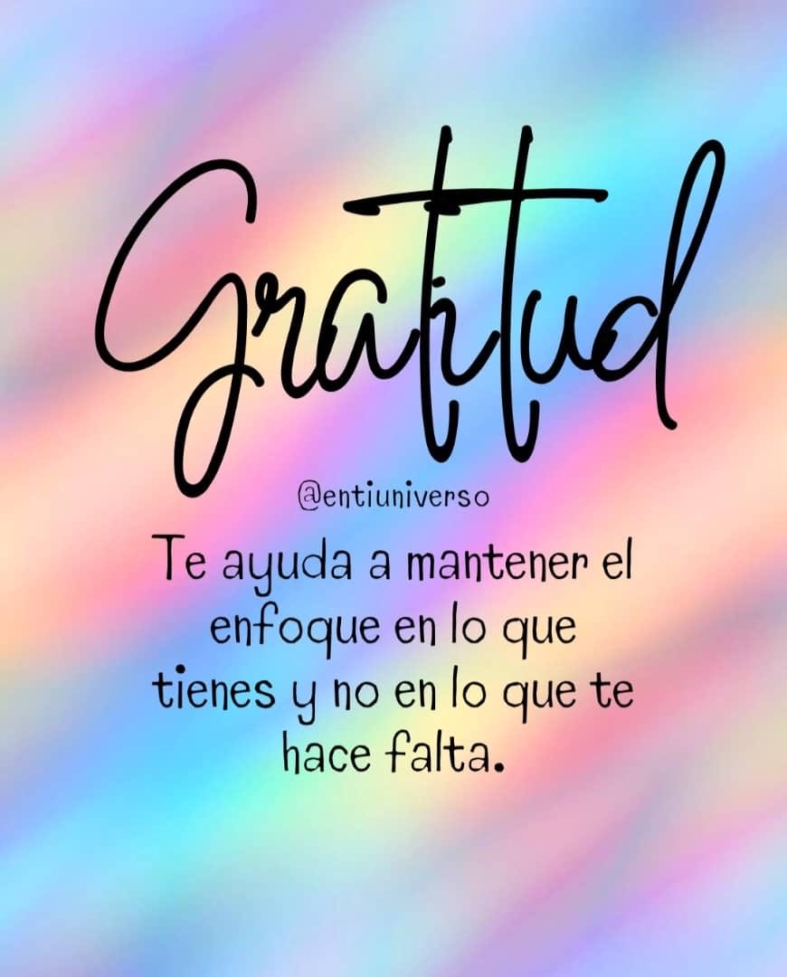 Gratitud