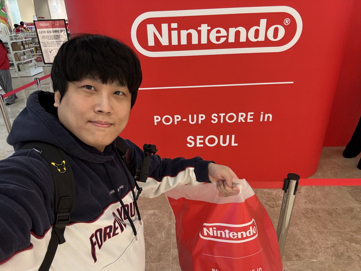 닌텐도는 신이야!
#닌텐도팝업스토어인서울
