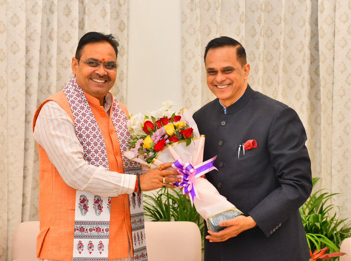 Courtesy call on Hon’ble Chief Minister on assumption of office, sought his guidance to advance Next Generation Administrative  Reforms in Rajasthan.

Dt 18 November 2025