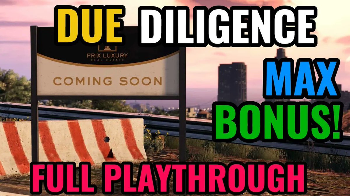 FallenCurly's tweet photo. NEW LISTINGS MISSION 1 - DUE DILIGENCE | BONUS REWARDS | GTA ONLINE  https://t.co/GK8cUUMUMQ via @YouTube https://t.co/JW4pfBDixW