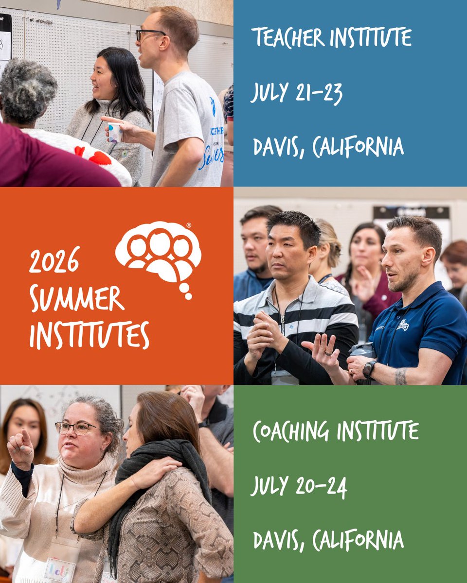 BTCthinks's tweet image. Our 2026 Building Thinking Classrooms Summer Institutes are coming to Davis, CA. 🎉

Teacher Institute
🌟 immersive workshop
🗓️ July 21–23, 2026

Coaching Institute
🎯 in-depth experience
🗓️ July 20–24, 2026

✅ Applications due Nov 24, 2025.
👉 Apply: linktr.ee/btcthinks