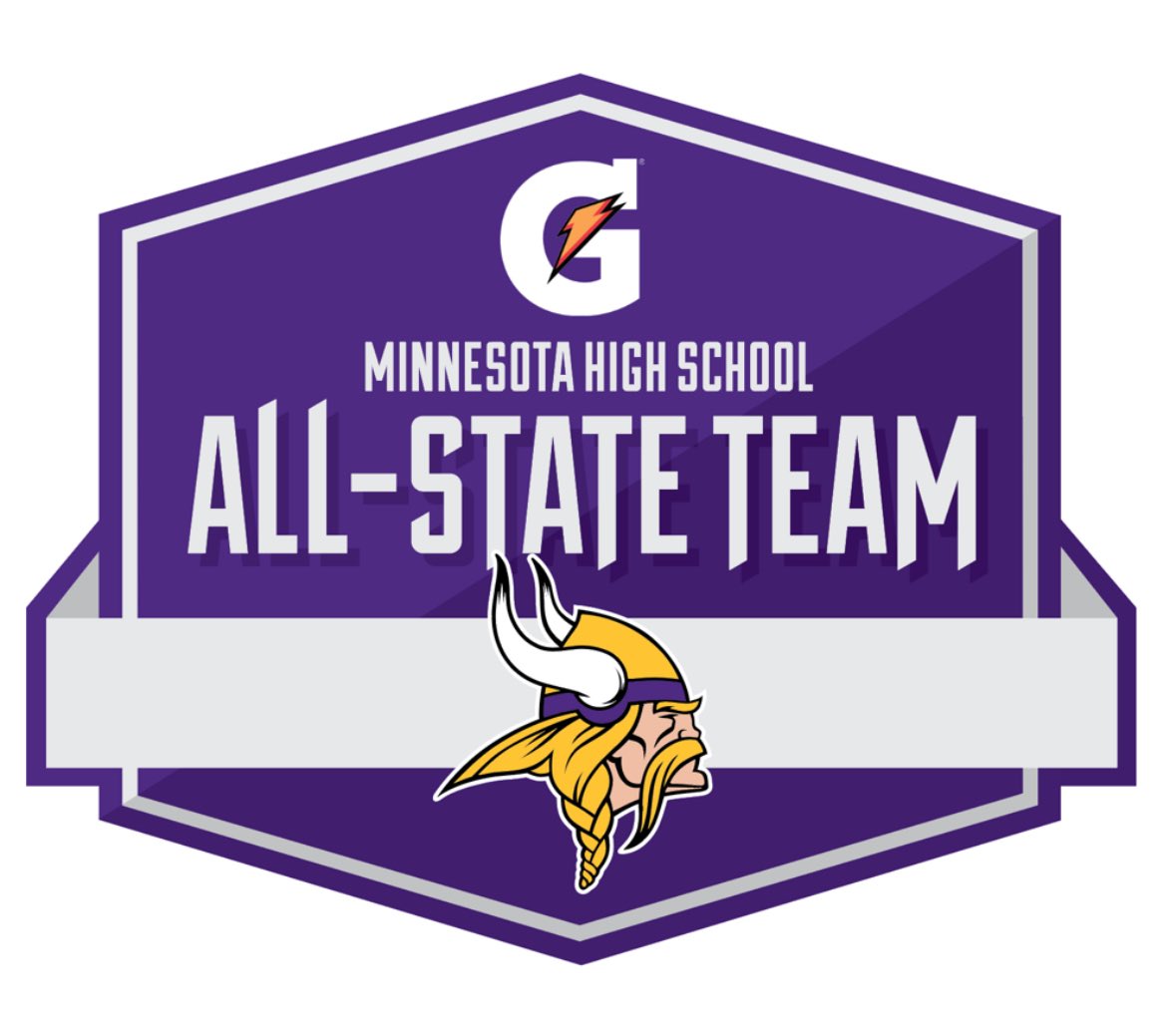 Blessed to make the Minnesota @vikings All-State Team presented by <a href="/Gatorade/">Gatorade</a>. Again this just a testament to my team and coaches who put me in the position to earn an honor like this. Thank you Byron Football!
<a href="/ByronMNFootball/">Byron Bears Football</a> <a href="/CoachHalder/">Ben Halder</a> <a href="/MinnStFootball/">Minnesota State Football</a>