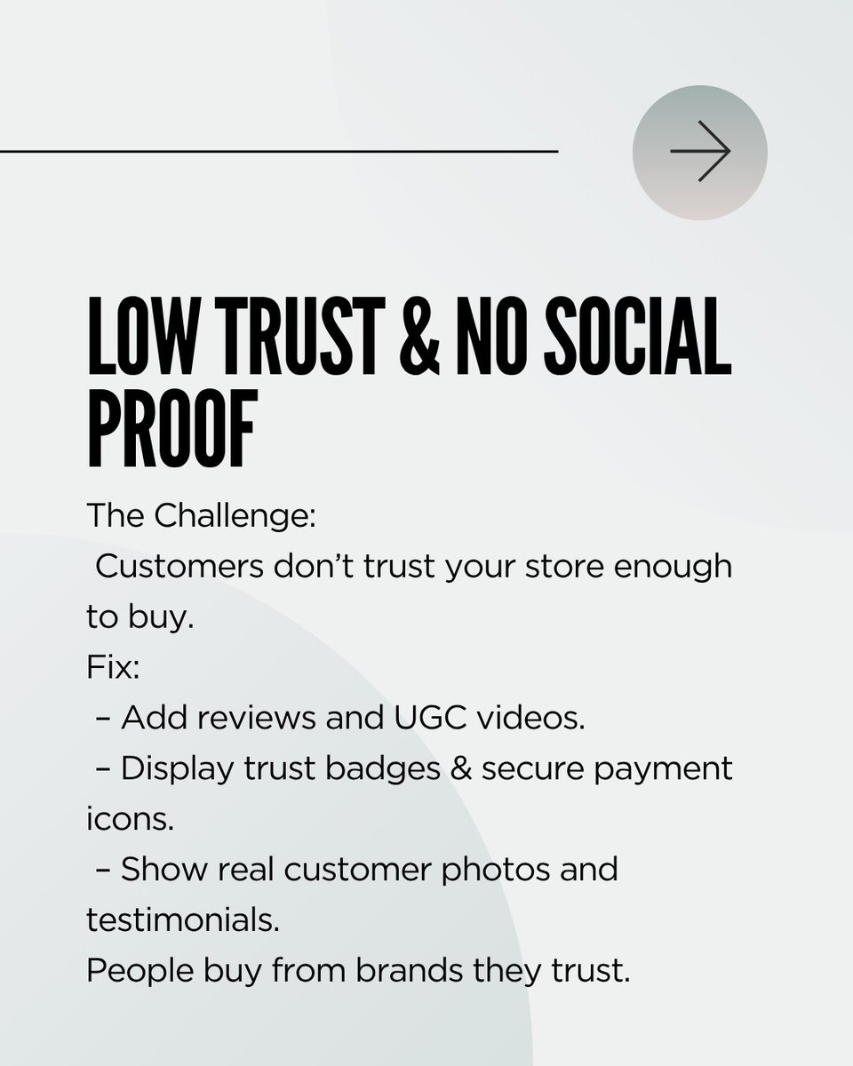AjoduDavid's tweet image. 5 sales challenges Shopify store owner faces and how to fix them
#shopifytips #ecommercemarketing #digitalmarketing