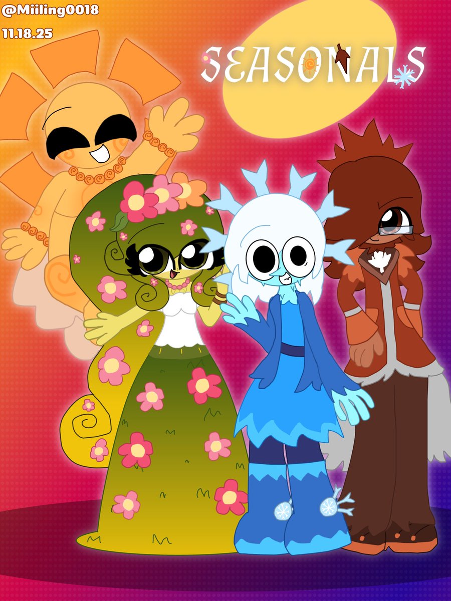 Miiling0018's tweet image. Maybe I should turn it into some series….

What do you think?

#ocs #ocsart #godOC #series #teresa #horus #aster #blake #seasonals