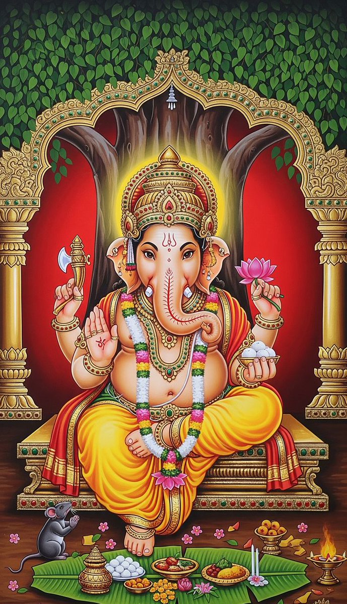 Rashtrvadi6's tweet image. गणेश जी: विघ्नों के नाशक और बुद्धि के स्वामी 🙏🏻🚩

गणेश जी हर शुरुआत में साथ होते हैं। उनके आशीर्वाद से कठिनाइयाँ सहज बन जाती हैं, बाधाएँ अवसरों में बदल जाती हैं और मनुष्य का जीवन ज्ञान, सफलता और समृद्धि से भर जाता है।
जो उनके चरणों में भरोसा रखता है, उसके हर प्रयास में सफलता…