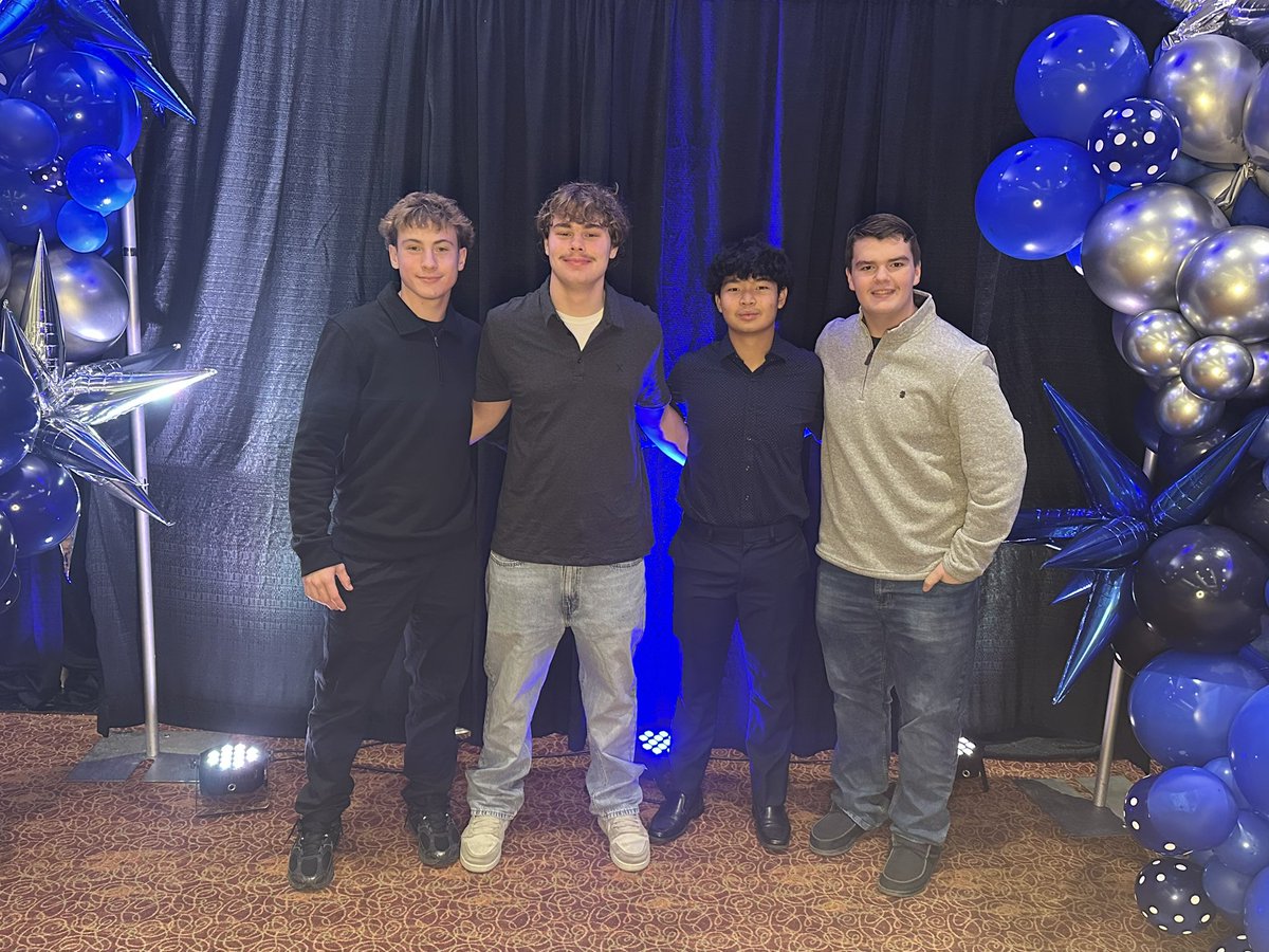 CarterWini5803's tweet photo. KW Football Banquet tonight. I won the Walter Chapman Memorial Award, got nominated Honorable mention for Varsity All-Star Team, and voted Captain for the 2026 season. https://t.co/wdw8Huqavd