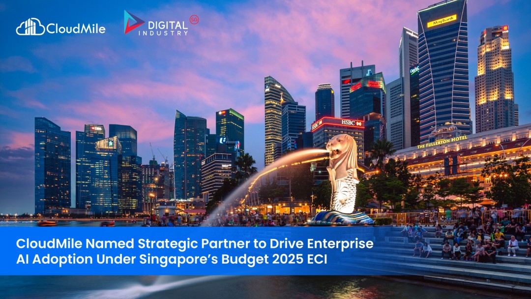 ABNewswire's tweet image. CloudMile Named Strategic Partner to Drive Enterprise AI Adoption Under Singapore’s Budget 2025 ECI dlvr.it/TPLP23 #ComputersSoftware #MediaCommunications #NewsCurrentAffairs