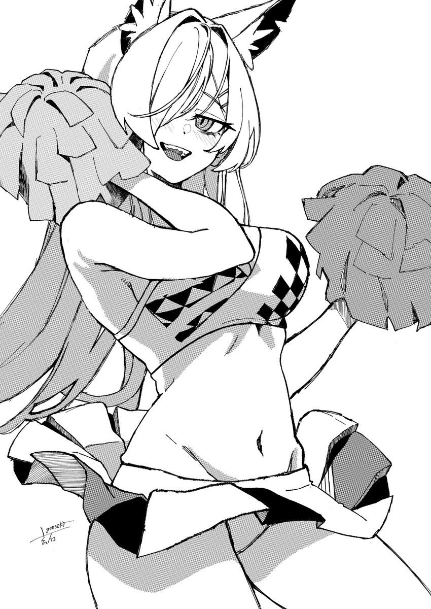 ＼カンナに好きな衣装を着せる／
7日目
チア🏵🏵カンナ
 #ブルアカ