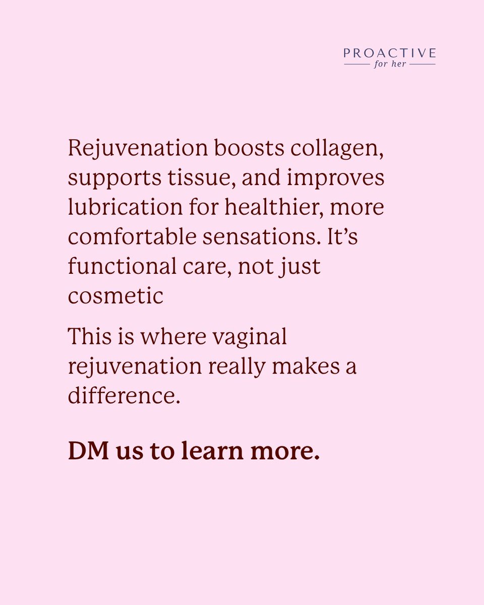 Team_Proactive's tweet image. Your vagina evolves with you. It’s natural, normal, and nothing to be worried about. DM us to learn more. 
#sexualhealth #proactiveforher #educational