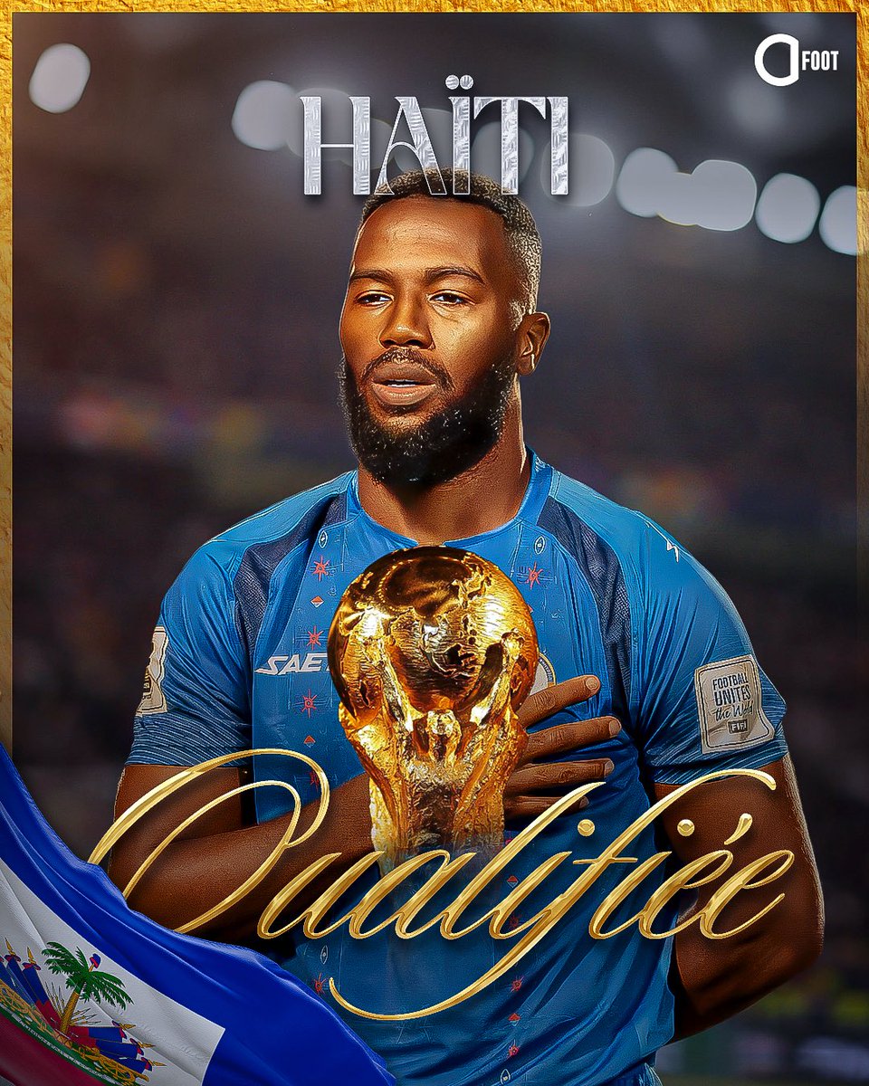 ActuFoot_'s tweet image. 🚨 OFFICIEL ! 𝗛𝗔𝗜̈𝗧𝗜 𝗦𝗘 𝗤𝗨𝗔𝗟𝗜𝗙𝗜𝗘 𝗣𝗢𝗨𝗥 𝗟𝗔 𝗖𝗢𝗨𝗣𝗘 𝗗𝗨 𝗠𝗢𝗡𝗗𝗘 𝟮𝟬𝟮𝟲 !!! 🇭🇹🏆

Les Grenadiers valideront leur première participation au Mondial depuis 1974.