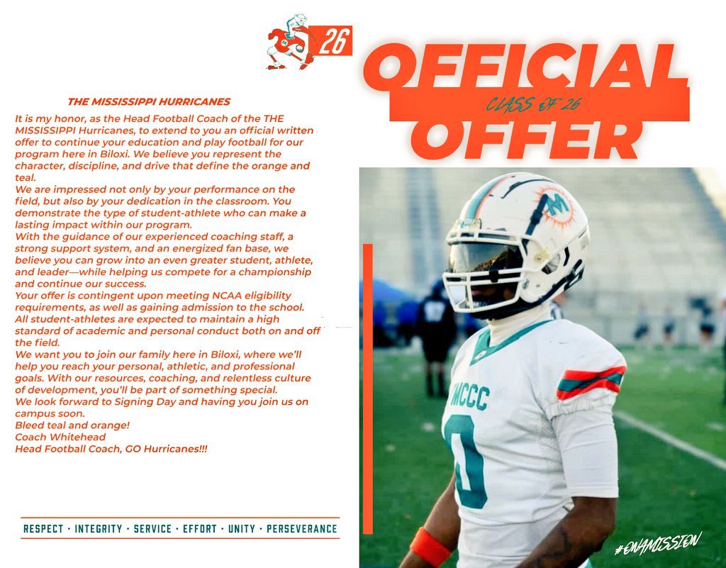 devin_footman's tweet photo. Thank you to @TMCCCOLLEGE for believing in me! 🌪️ I’m grateful and blessed for the opportunity granted to play at the next level while further my education. 🙌🏾 #cat5 #hurricanes 
@CoachSmallEC @coachjay_harden @ECHSrecruits @COACHBOLLING @CoachMeyer4 @CoachOtto__ https://t.co/OMDhBdUgEL
