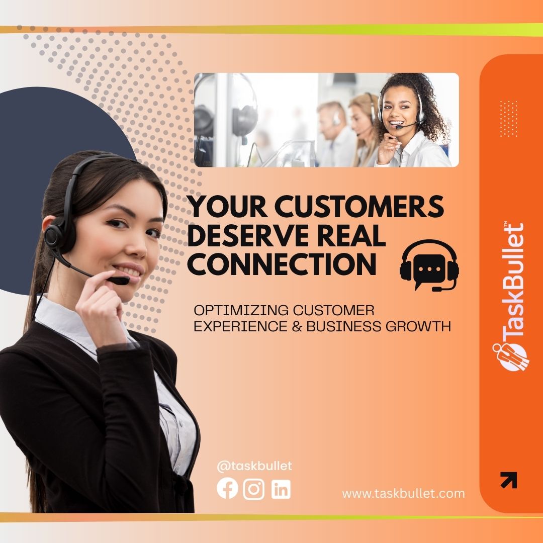 TaskBullet's tweet image. Your customers deserve real connection—TaskBullet delivers every time.

#TaskBullet #CallCenterServices #24Support #CustomerExperience