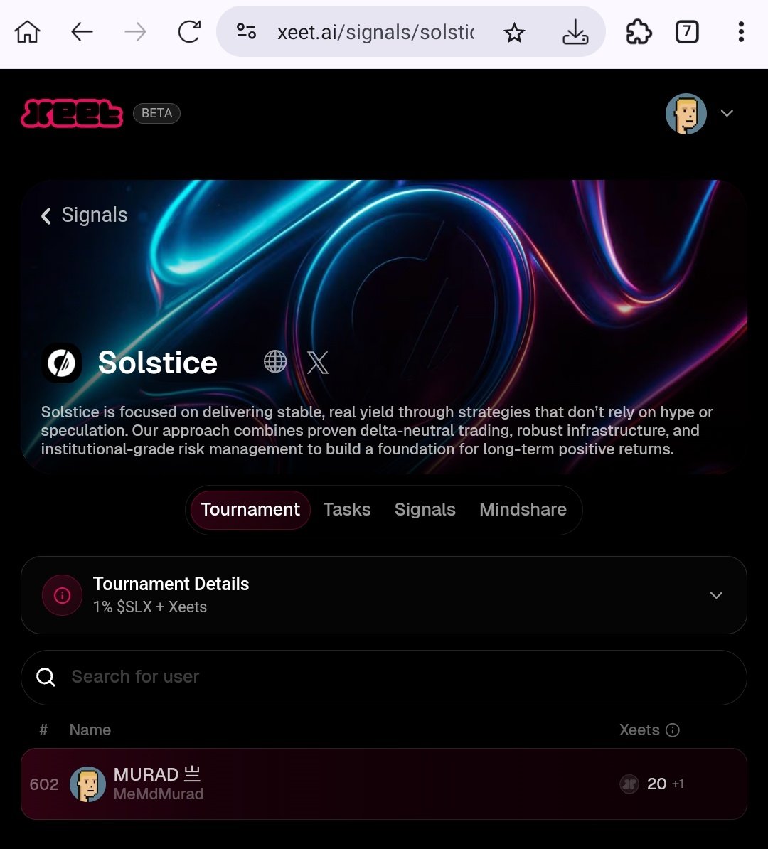 MeMdMurad's tweet photo. When @solsticefi drops a new signal, @xeetdotai turns it into knowledge.
When @solsticefi shows a pattern, @xeetdotai creators analyze it.
When @solsticefi updates their data engine, @xeetdotai amplifies it.

It’s a cycle of:
➡ Insight
➡ Breakdown
➡ Discussion
➡ Learning https://t.co/ZGlqw9Zmb4