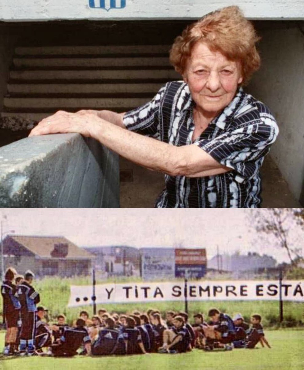 DataRacingOK's tweet image. ¡ETERNA! 🩵♾️

👉🏻 Un día como hoy, pero de 1919, nacía Elena "Tita" MATTIUSSI, la mujer que le dedicó su vida al club y quedó inmortalizada en la historia como la Mamá de RACING.