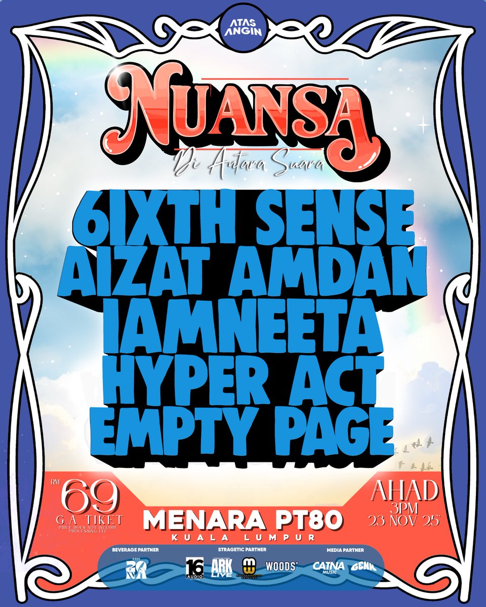 jom meriahkan Nuansa this sunday okay?