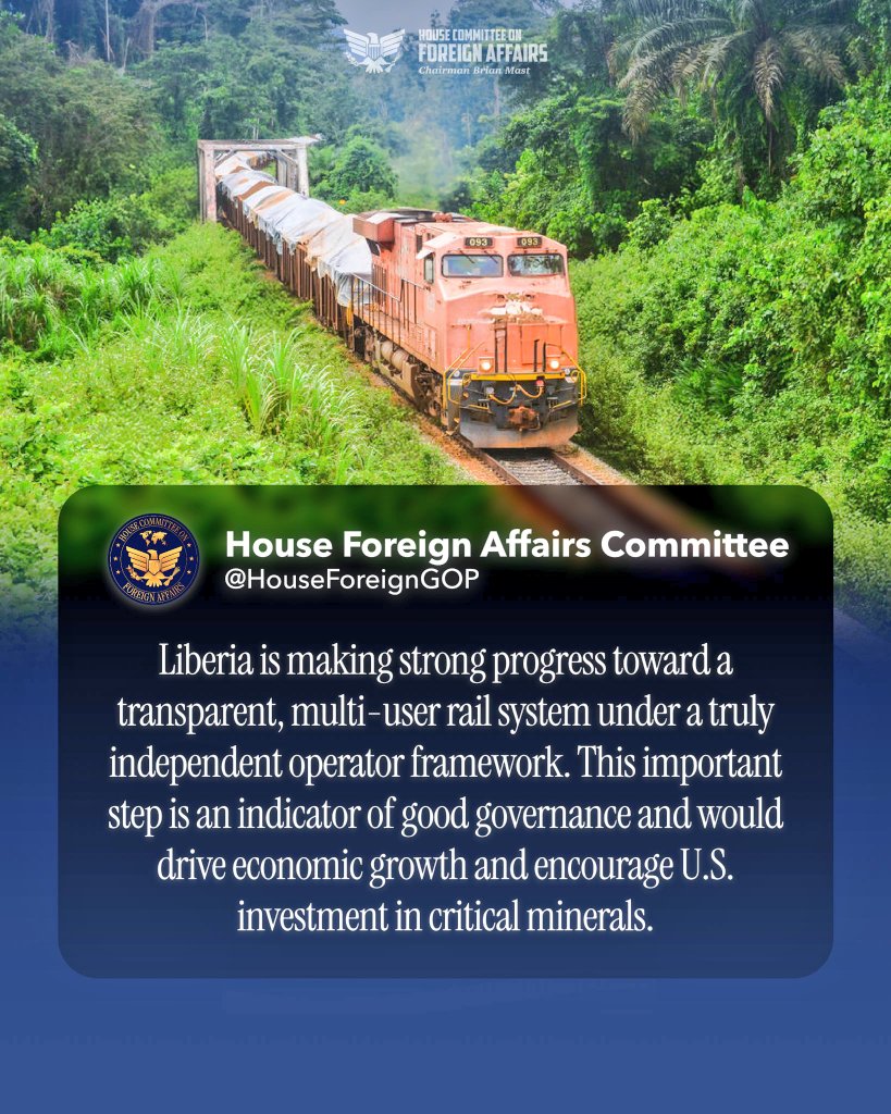 DrJPPham's tweet image. Honored to thank Chairman @BrianMastFL in person tonight for the strong @HouseForeignGOP support for progressing multi-user, independently-operated infrastructure vital for #Liberia🇱🇷’s development as well as #CriticalMinerals investments of Ivanhoe Atlantic &amp;amp; other #USA🇺🇸 firms.
