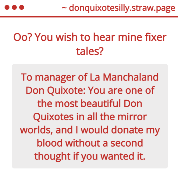 LaManchasFixer's tweet image. [🩸] Hmp. I beseeched &apos;love&apos; after I killed my father. The family&apos;s thirst is more important than it. I shall tend to it. Though, please donate your blood.