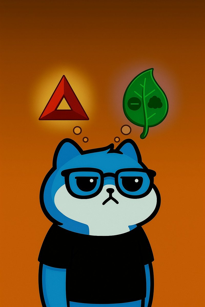 aqio885's tweet photo. When your brain is choosing between:
🔺 “Burn 777 and ascend”
🍃 “Touch grass and chill”

…but you realize the answer is always:
both — in time.

#Tobyworld #777 #Taboshi1 #Patience #Toadgang https://t.co/F0TbA7yf4K