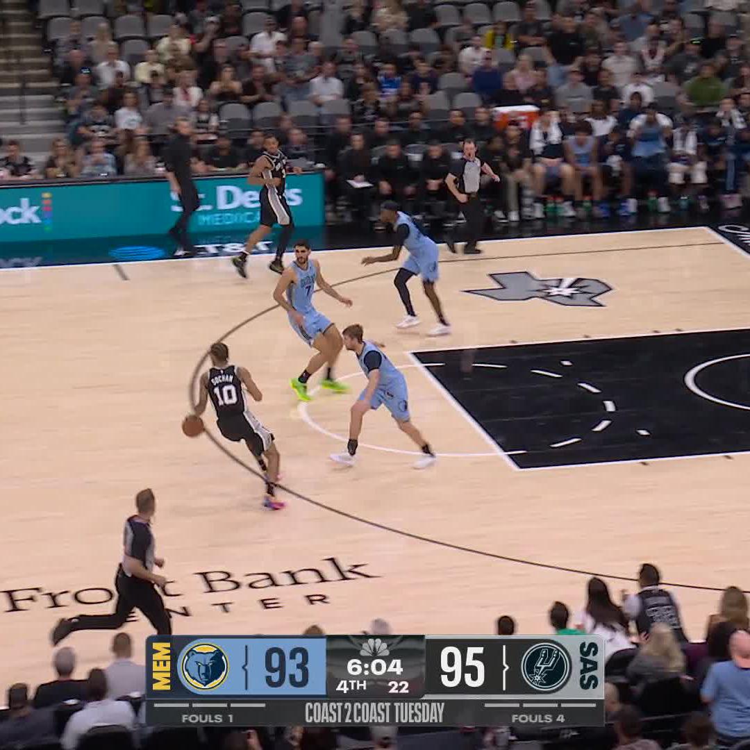 BARNES BASH AT THE RIM 🤩

📺 @NBAonNBC 