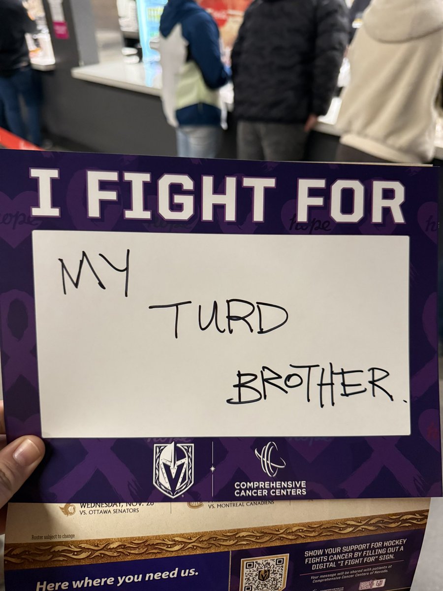 Somehow, I’m doubtful I’ll make the Knightron tonight at the <a href="/GoldenKnights/">Vegas Golden Knights</a> game tonight. #VegasBorn 😂 😆 Happy 11 years in remission bro.