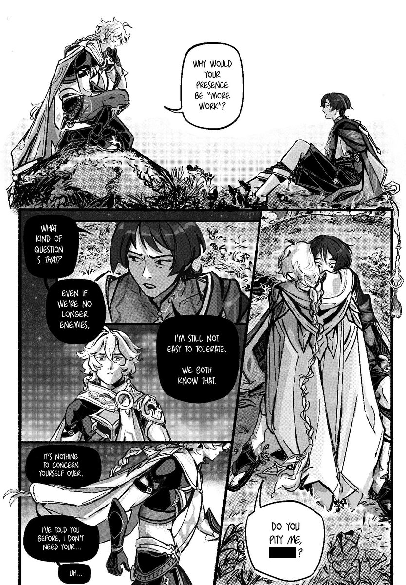 snidys's tweet image. not so different, you and i (luna I/II) [4/6]

#aether #scaramouche #genshinimpact