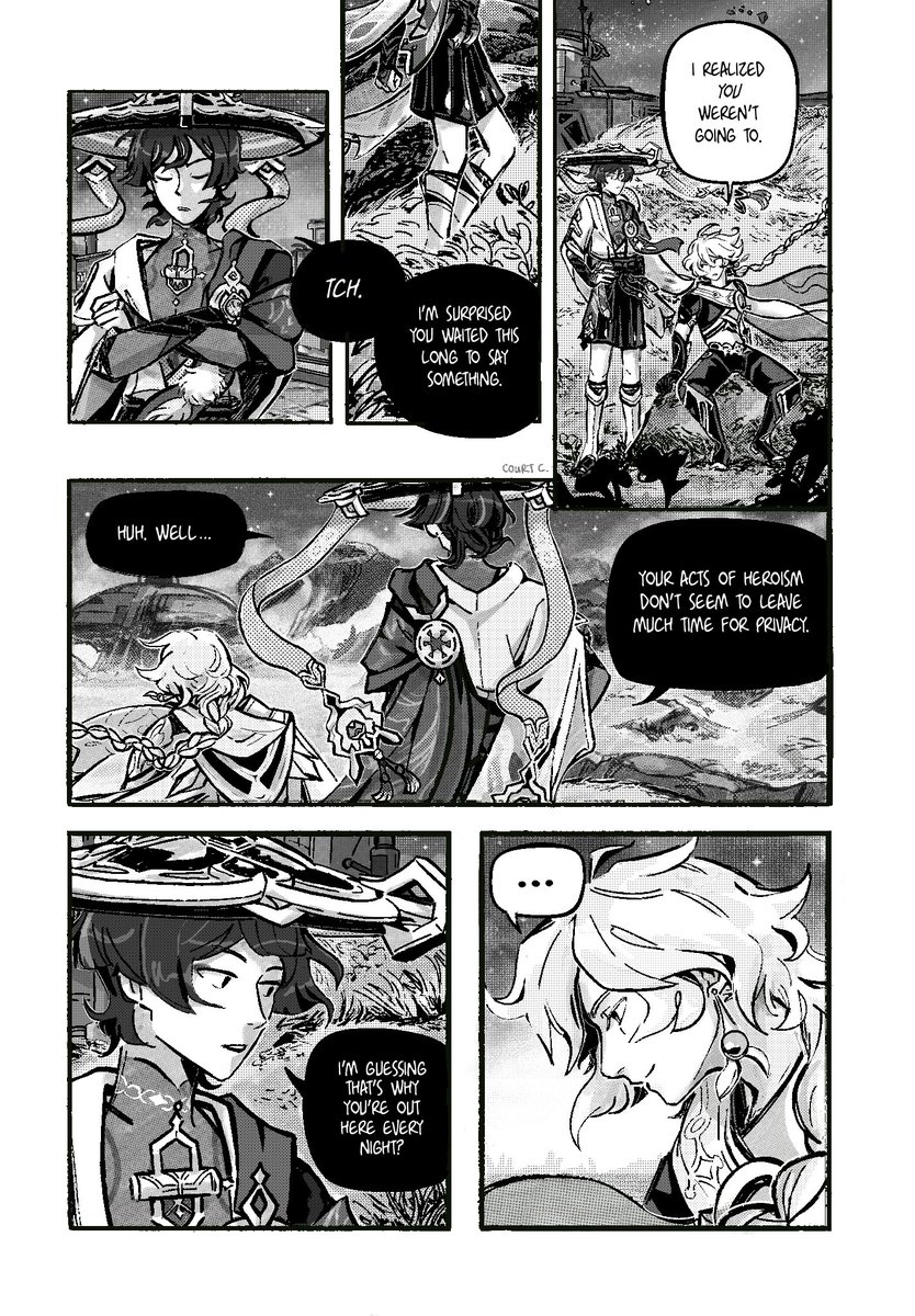 snidys's tweet image. not so different, you and i (luna I/II) [4/6]

#aether #scaramouche #genshinimpact