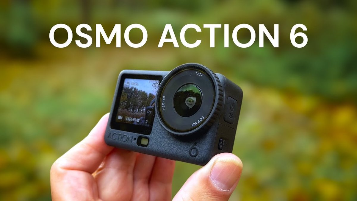 djirumor's tweet image. DJI Osmo Action 6 raises the bar with a 1/1.1-inch square sensor for stunning low-light shots, 4K 60fps horizon leveling, variable aperture, auto lens detection, and versatile aspect ratios—redefining action cams. #DJIOsmoAction #ActionCamera

 (1/2)