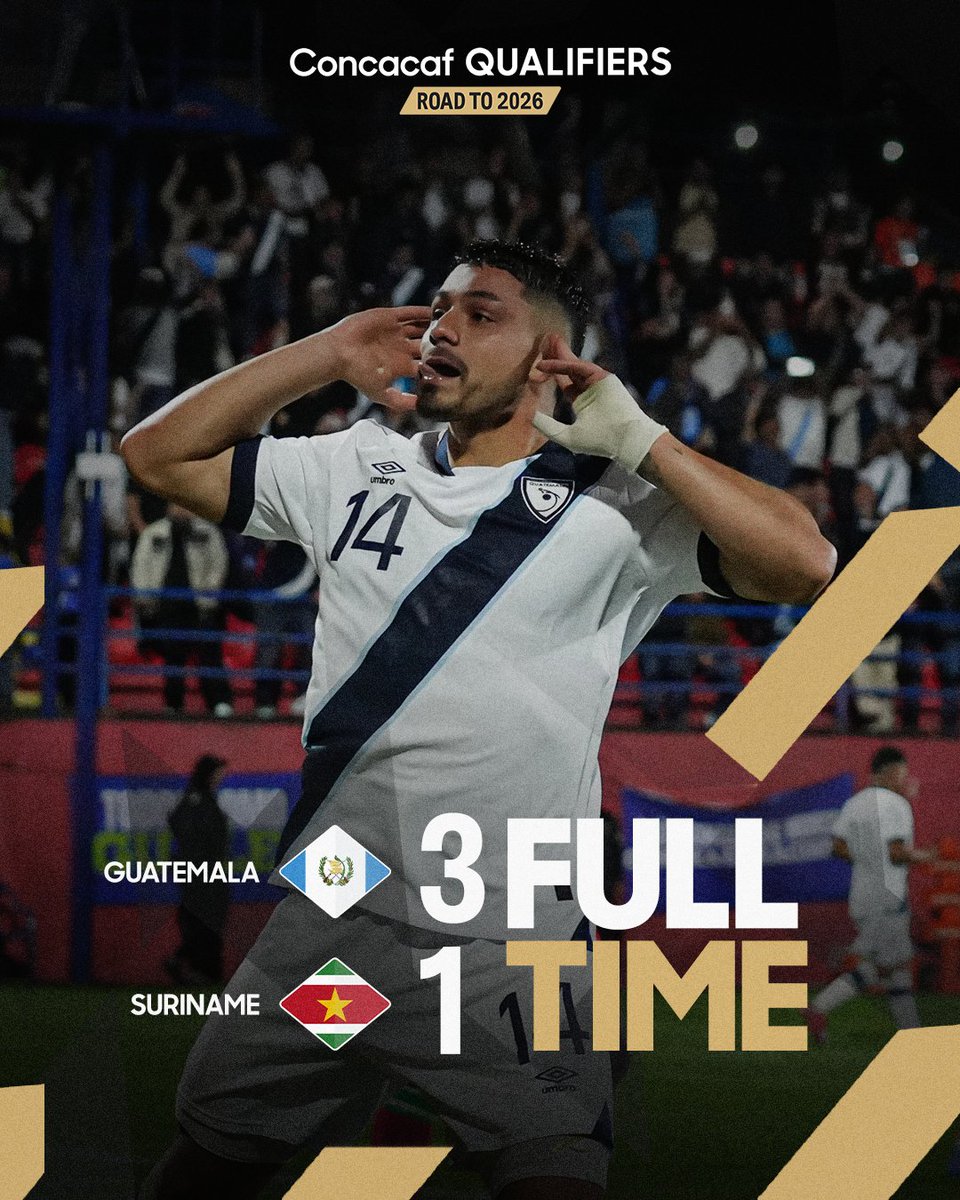 Concacaf's tweet photo. Guatemala cierra con triunfo https://t.co/W0BmXqwCtO