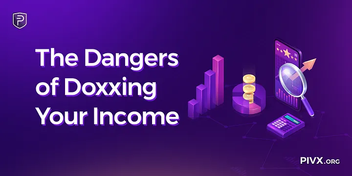 _PIVX's tweet photo. The Dangers of Doxxing Your Income
You’ve probably stumbled on tweets of people showing their crypto portfolio online. No doubt, most of these guys are just farming for engagement but a few are actually real.
https://t.co/OiWgPl3tZg

#PIVX #CryptoIncome