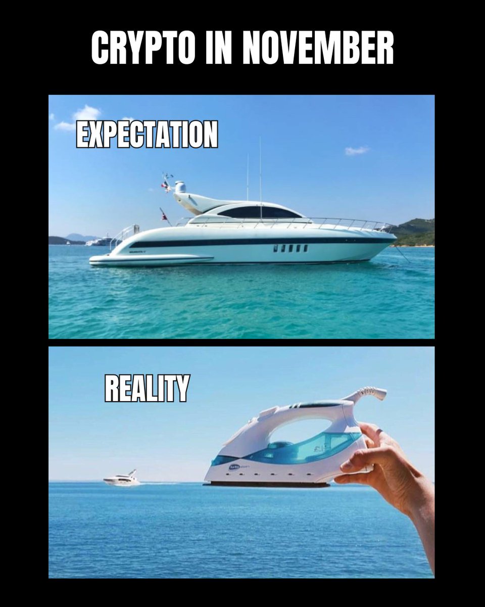 Crypto in November: Expectation vs Reality